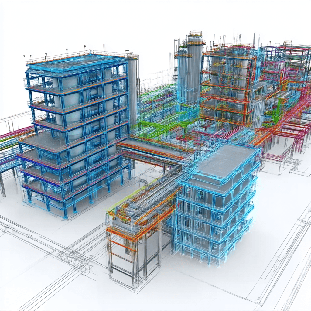 Real-Time Digital Twins and Intelligent 3D Modelling